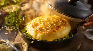 Cette omelette aux asperges gonfle comme un nuage grâce à un geste simple que personne ne fait