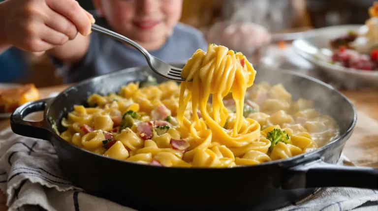 Cette sauce rapide rend mes coquillettes au jambon encore meilleures, et voici pourquoi