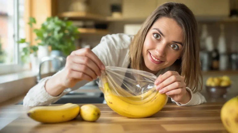 « Elles ne noircissent plus » : mon astuce toute simple pour garder vos bananes bien fraîches très longtemps