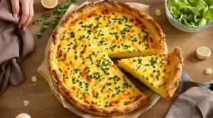 Quiche au fromage frais et aux fines herbes : la recette facile et savoureuse à refaire ce soir